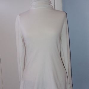 Cream Sweater Turtleneck